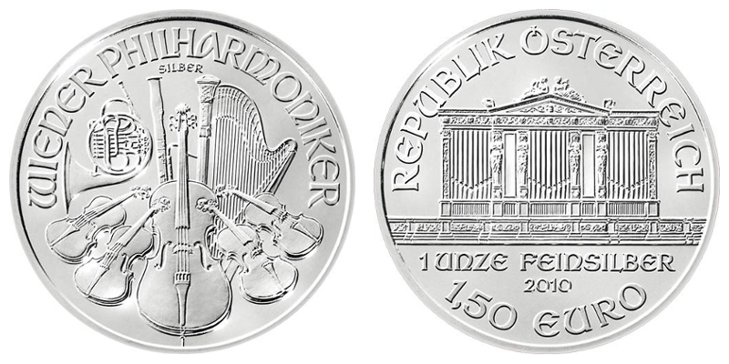 Wiedeńscy Filharmonicy - srebrna moneta